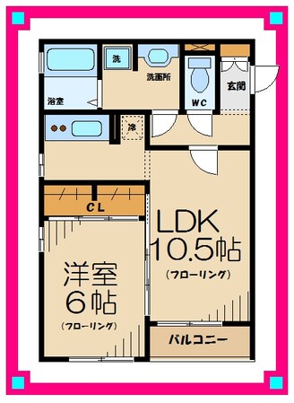 ウィステリアの物件間取画像